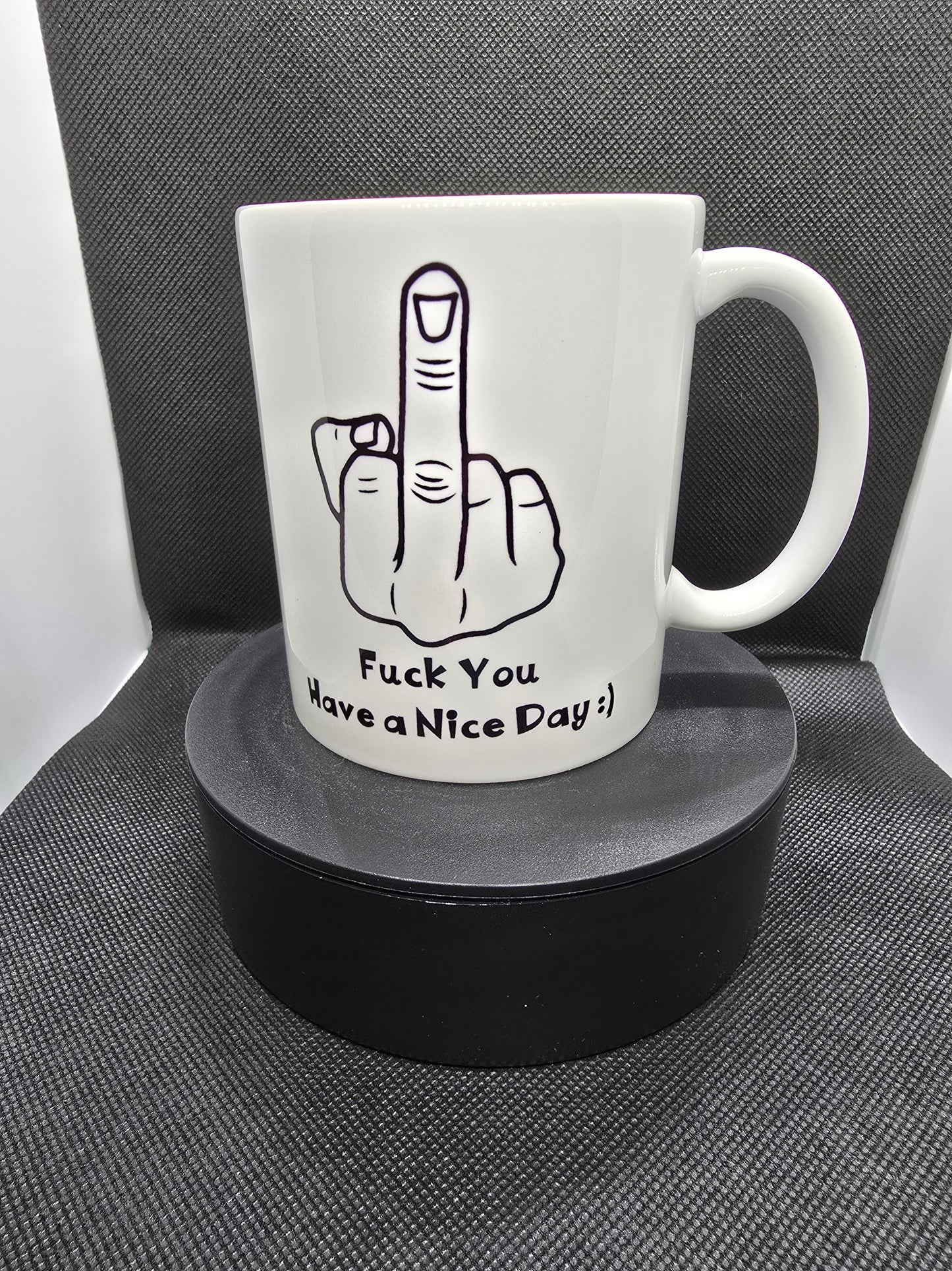 Middle Finger Funny 11oz Mug